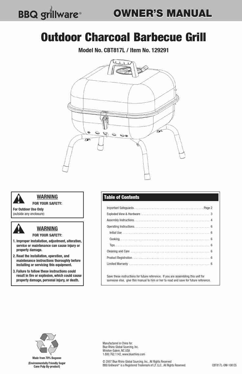 Blue Rhino Charcoal Grill CBT817L-page_pdf